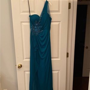 Teal Gown